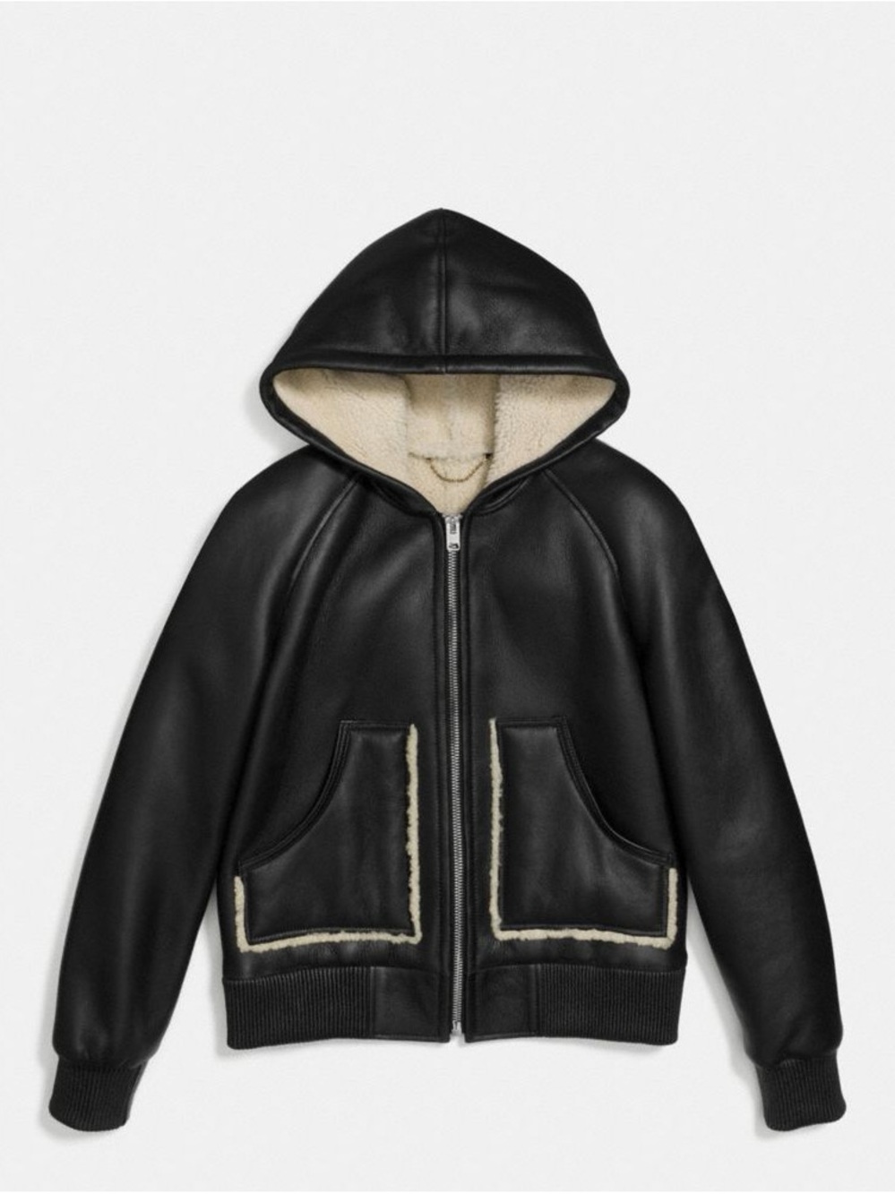 Coach Shearling Hoodie